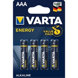 Varta Energy alkáli AAA mikroceruzaelem 4db/csom