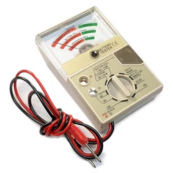 Analóg elemteszter gombelemekhez