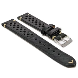 Óraszíj Fluco 'Hunter Racing' fekete színben