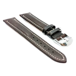 Óraszíj Fluco 'Nabucco' sötétbarna színben