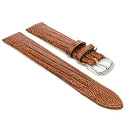 Óraszíj Fluco 'Emporio' világosbarna színben