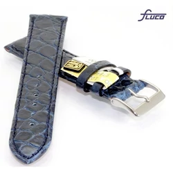 Óraszíj Fluco 'Kroko' kék színben