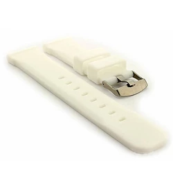 Óraszíj fehér színű szilikon