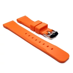 Óraszíj narancssárga színű szilikon