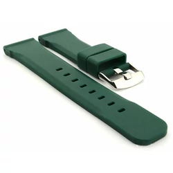Óraszíj zöld színű szilikon