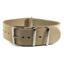 Óraszíj NATO homok színben
