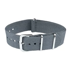 Óraszíj NATO szürke színben