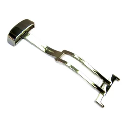 Acél békazár bőr óraszíjra - egyoldalas