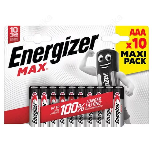 Energizer MAX AAA mikroceruza elem