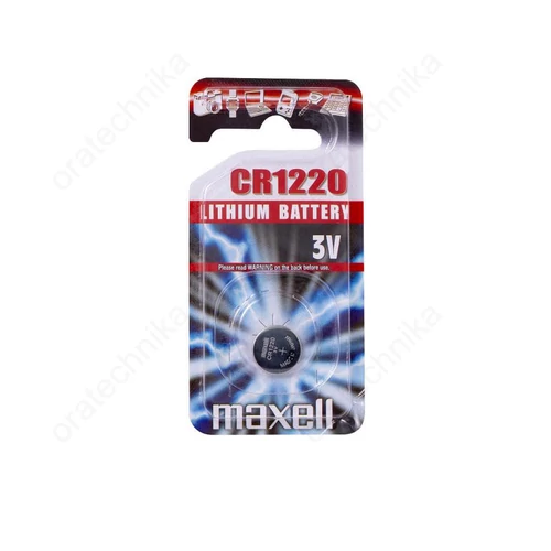 Maxell CR1220 lítium gombelem