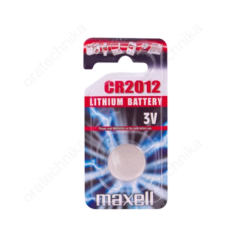 Maxell CR2012 lítium gombelem