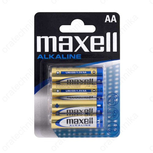 Maxell alkáli AA ceruzaelem 4db/csom
