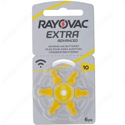 Rayovac HA10 hallókészülék elem 6db/csomag
