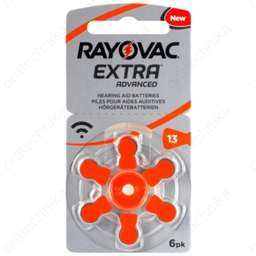 Rayovac HA13 hallókészülék elem 6db/csomag