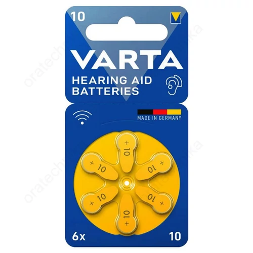 VARTA 10 hallókészülék elem
