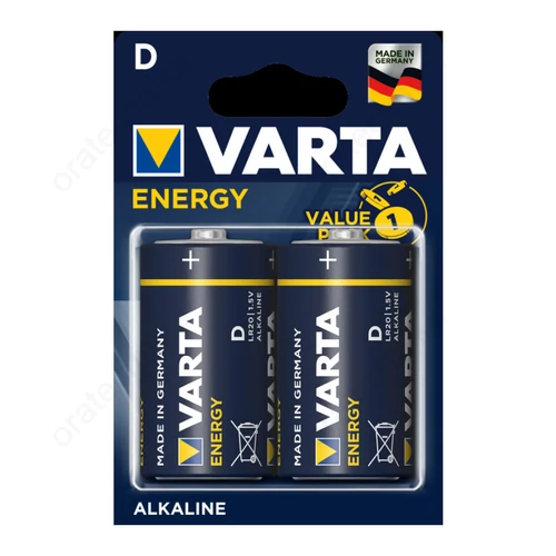 Varta Energy alkáli 'D' góliát elem 2db/csom
