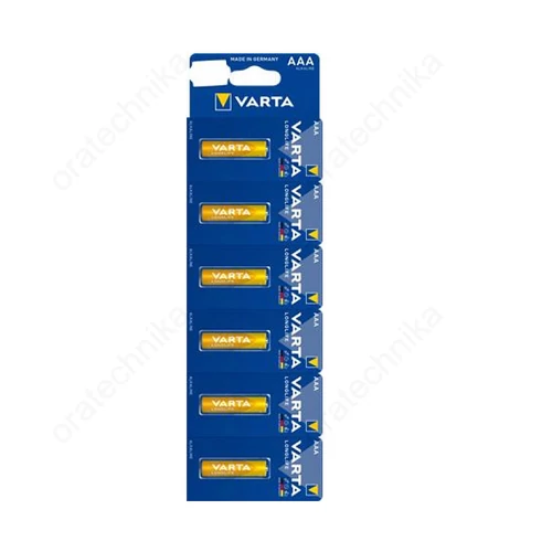 Varta Longlife AAA mikroceruza elem Kartellás