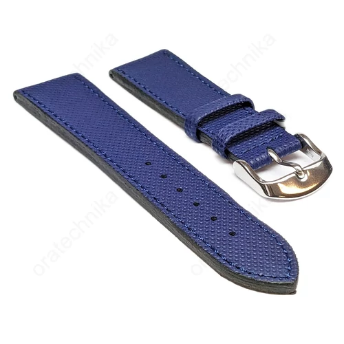 Óraszíj Fluco 'Nautilus' kék színben - WATERPROOF