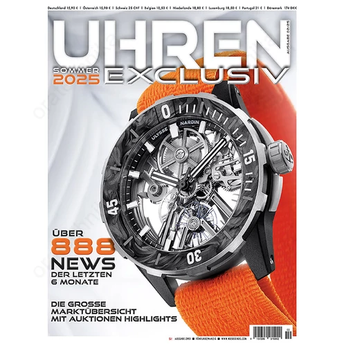 Uhren Exclusiv 2025/2 órakatalógus német nyelven